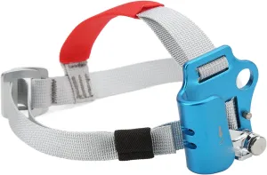 Foot Ascender, 150kg/330lb High Hardness Aluminium Alloy Quick Step Foot Ascender Antislip Adjustable Ascender for 8-13MM Rope