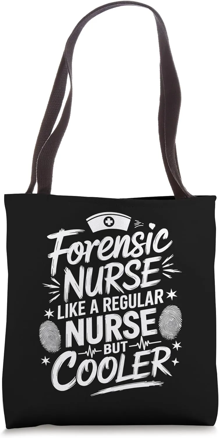 Forensic Examiner Design for Forensic Nurse Science Nursing Tote Bag