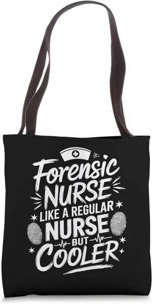 Forensic Examiner Design for Forensic Nurse Science Nursing Tote Bag