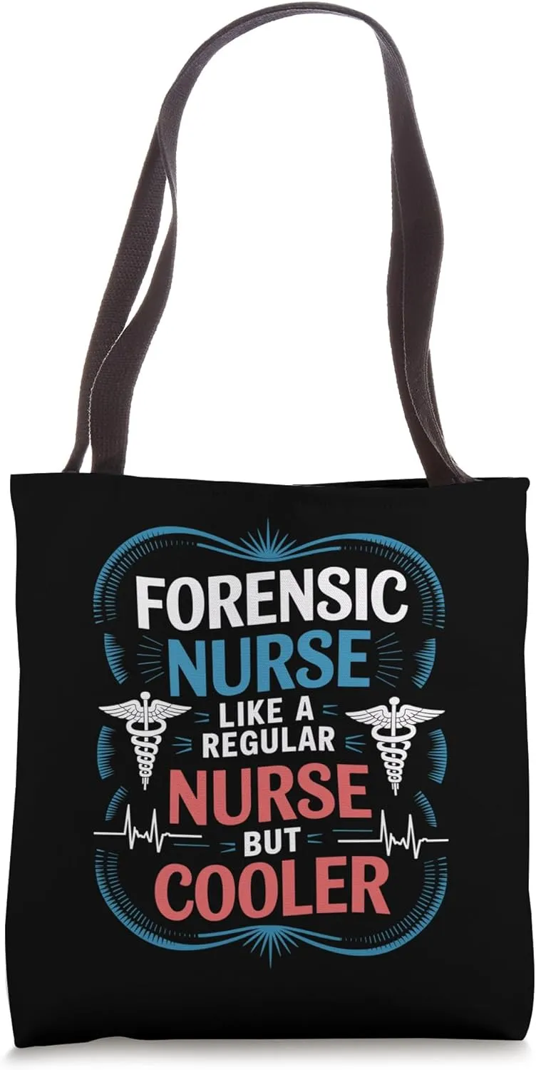 Forensic Examiner Design Forensic Nurse Science Nursing Tote Bag