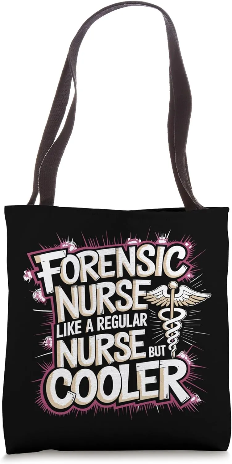 Forensic Examiner Design Forensic Nurse Science Nursing Tote Bag