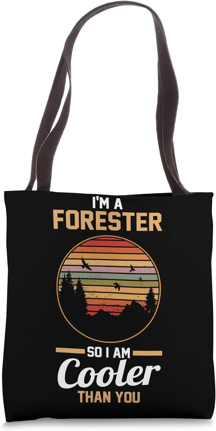 Forest Forestry Worker Forester Tote Bag
