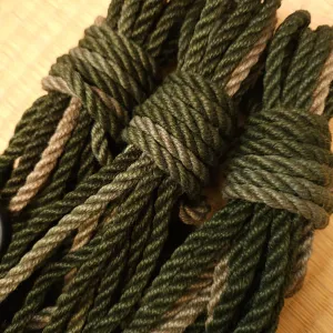 Forest Ombre -  Jute shibari Rope