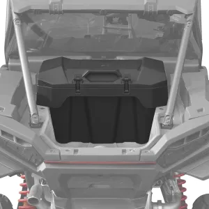 Forward Cargo Storage Box for 2024 Polaris RZR XP 1000, Durable 82 QT Trunk Storage Bin for UTV Polaris RZR XP 1000/ XP 4 1000 2024 Accessories, Replace OEM #2889611, Black