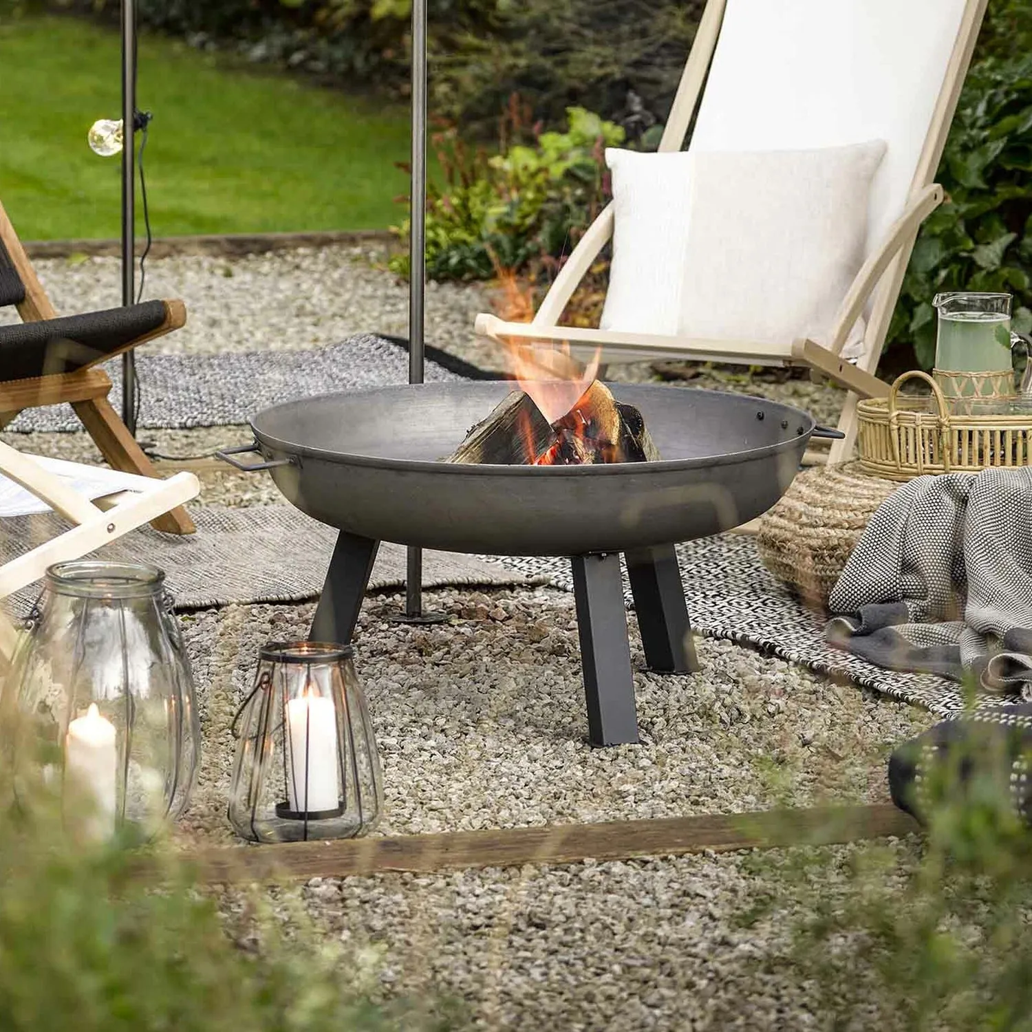 Foscot Fire Pit Medium Cast Iron