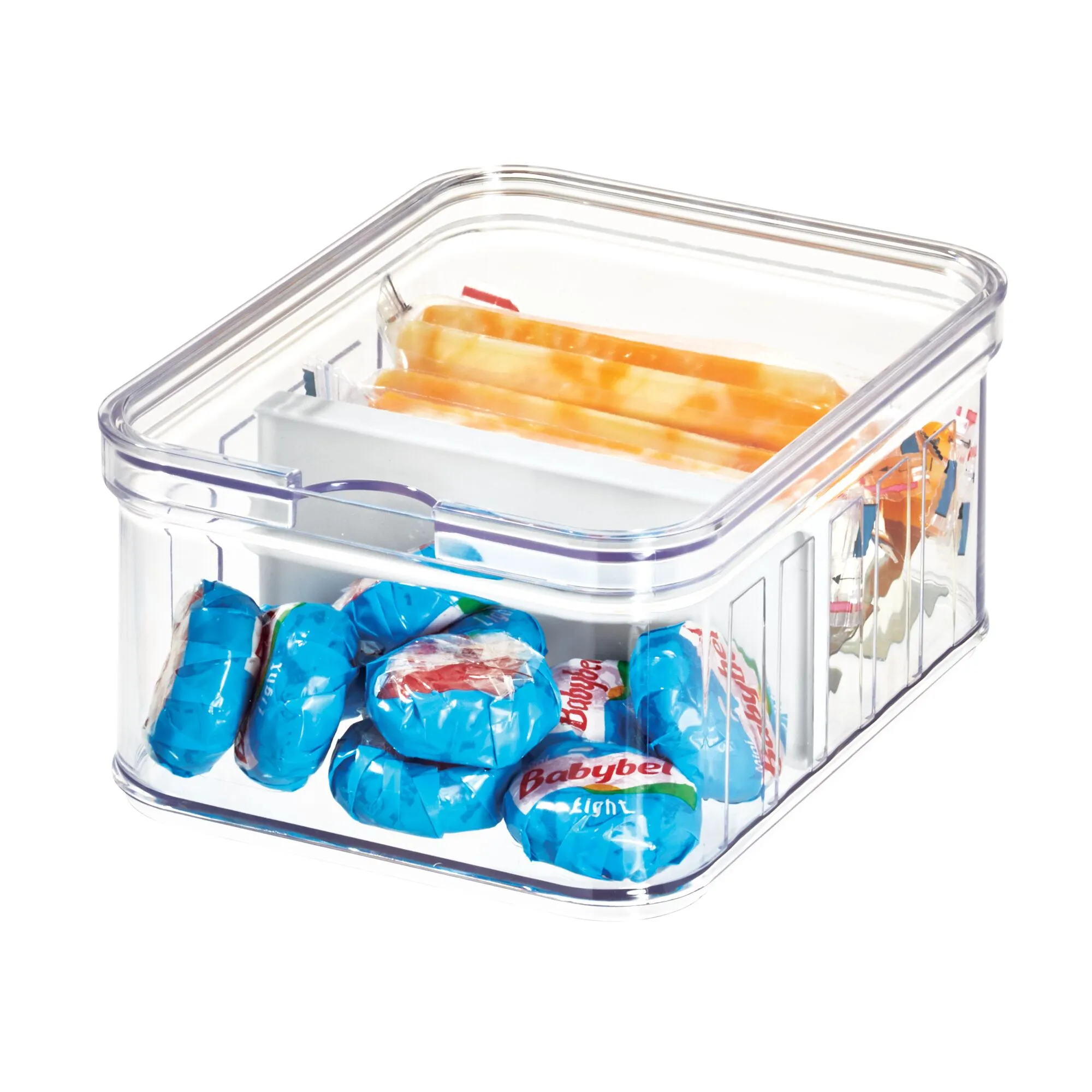 Fridge Divided Bin made with Recycled Plastic