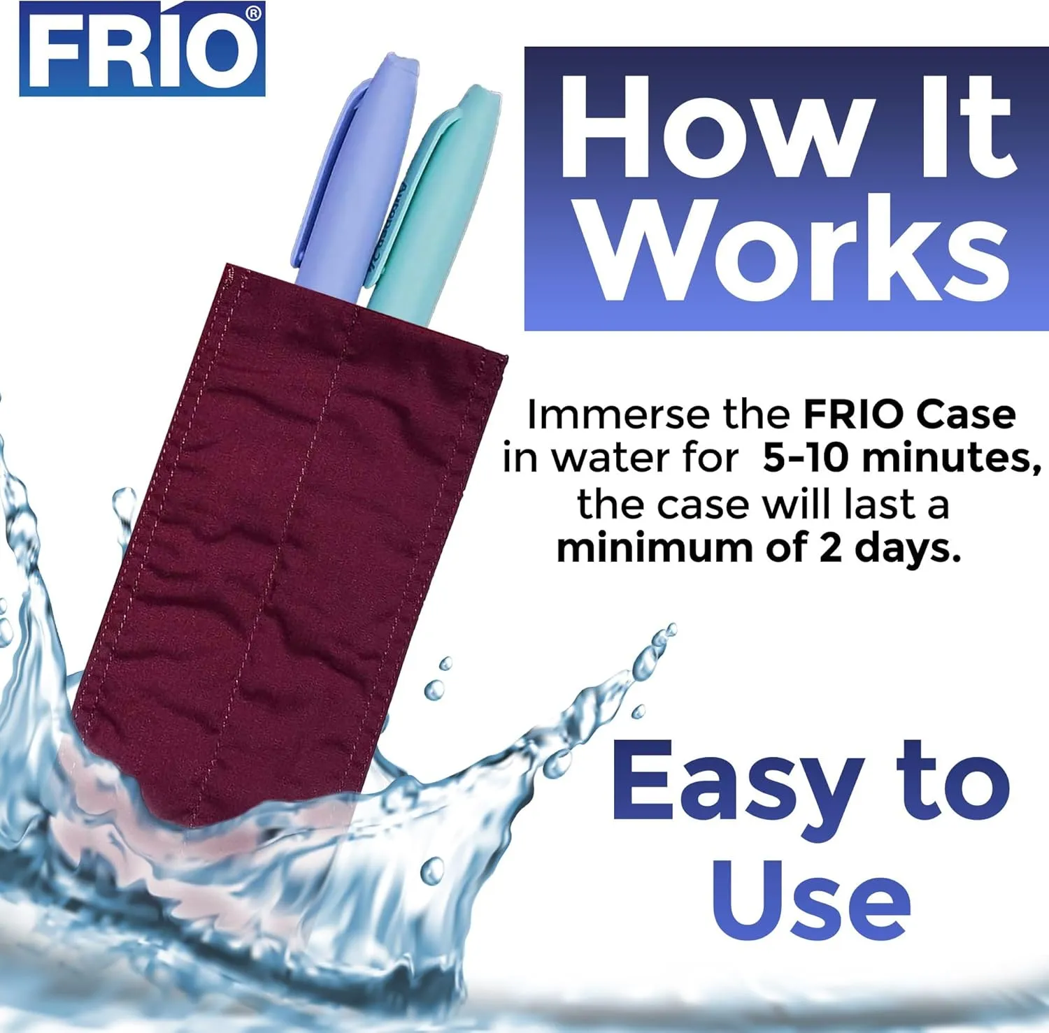 FRIO DUO Insulin Cooler Wallet - Keep Medication Cool for 45  Hours Insulin Bag - Perfect for Travel and Everyday Use