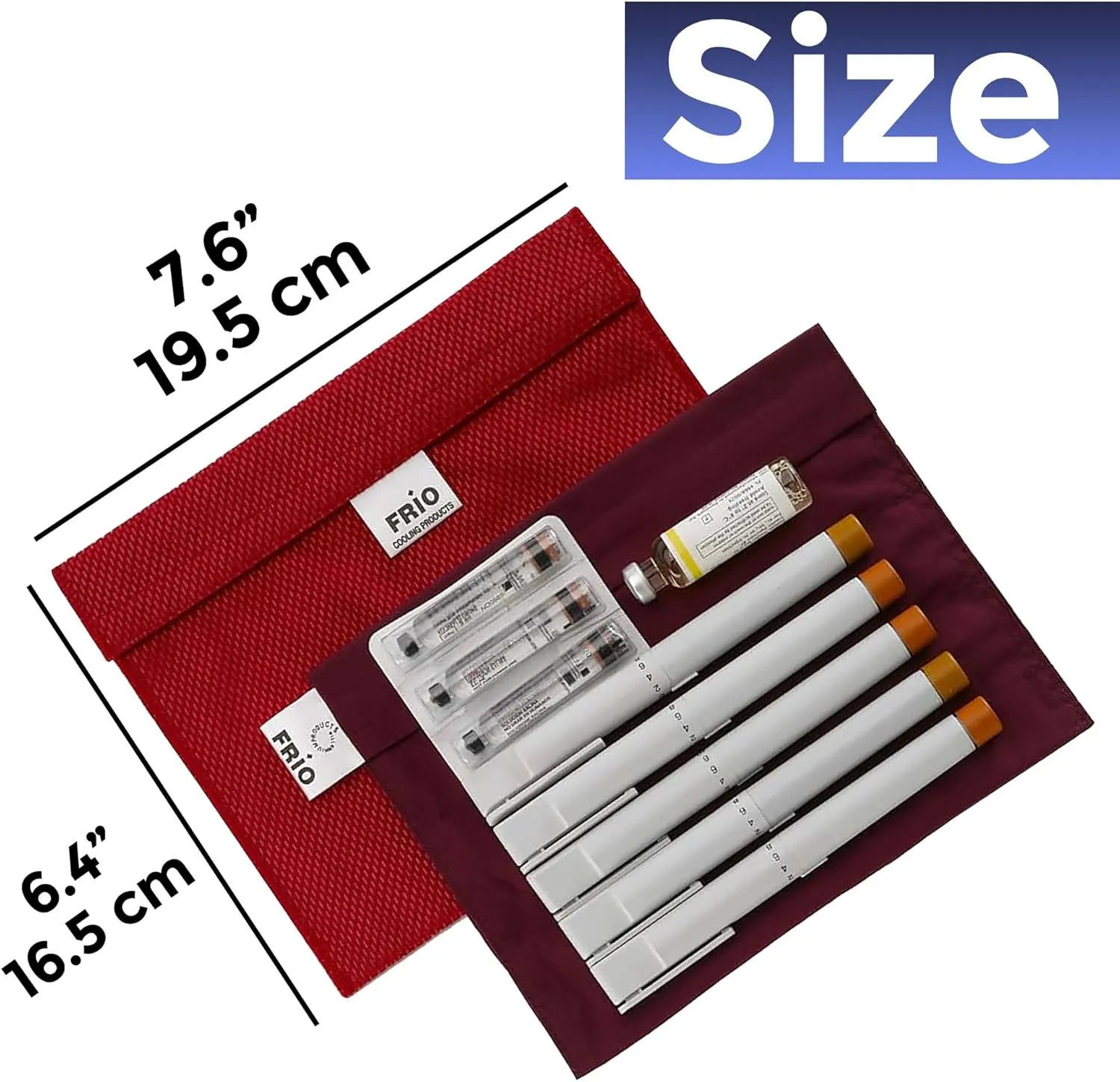 Frio Extra Large Insulin Cooling Wallet - Keep Medication Cool for 45  Hours Insulin Bag - Perfect for Travel and Everyday Use