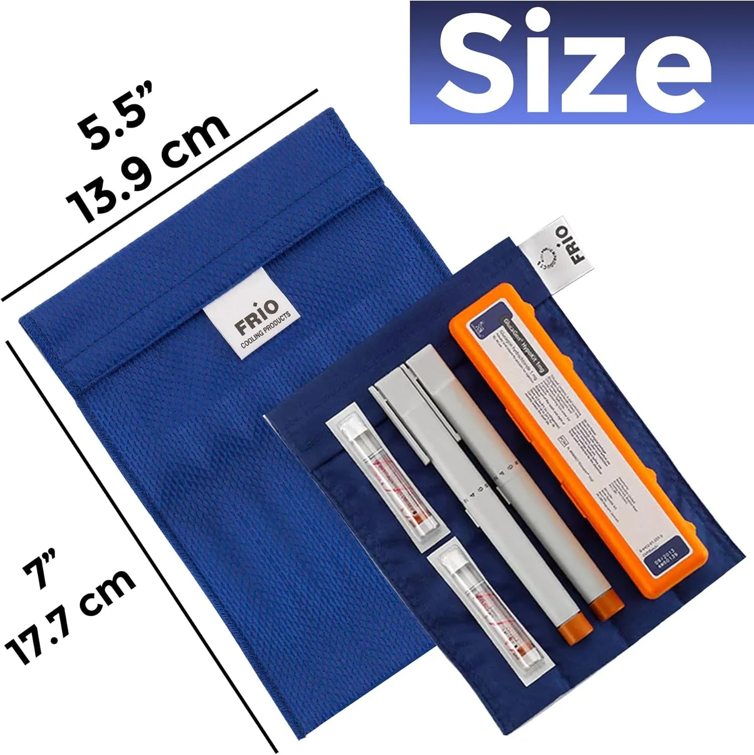 FRIO Large Cooling Wallet - Insulin Cooler for 45  Hours of Stress Free On The Go Cooler Bag - No Ice, No Stress