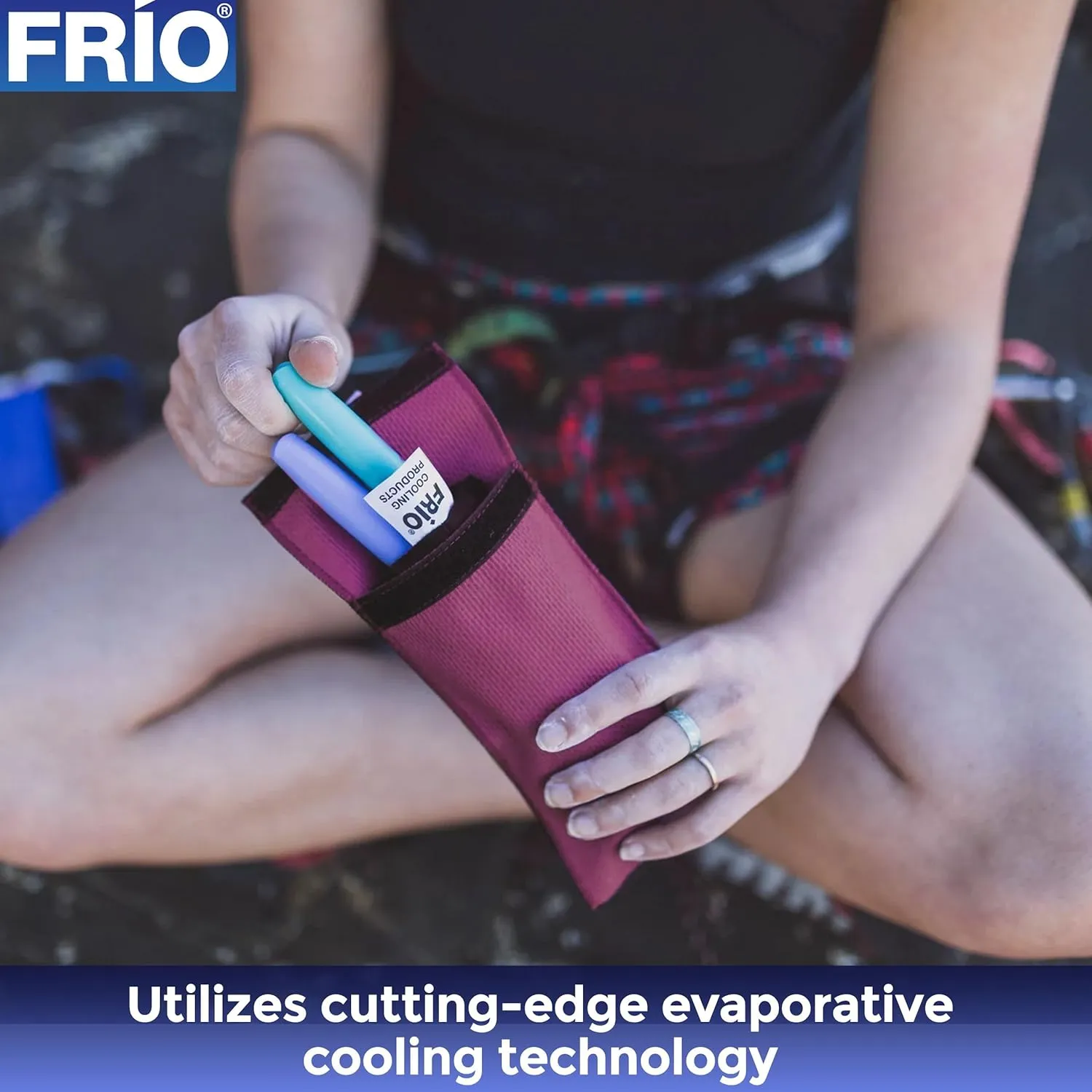 FRIO Pump Cooling Wallet - Insulin Cooler for 45  Hours of Stress Free On The Go Cooler Bag - No Ice, No Stress