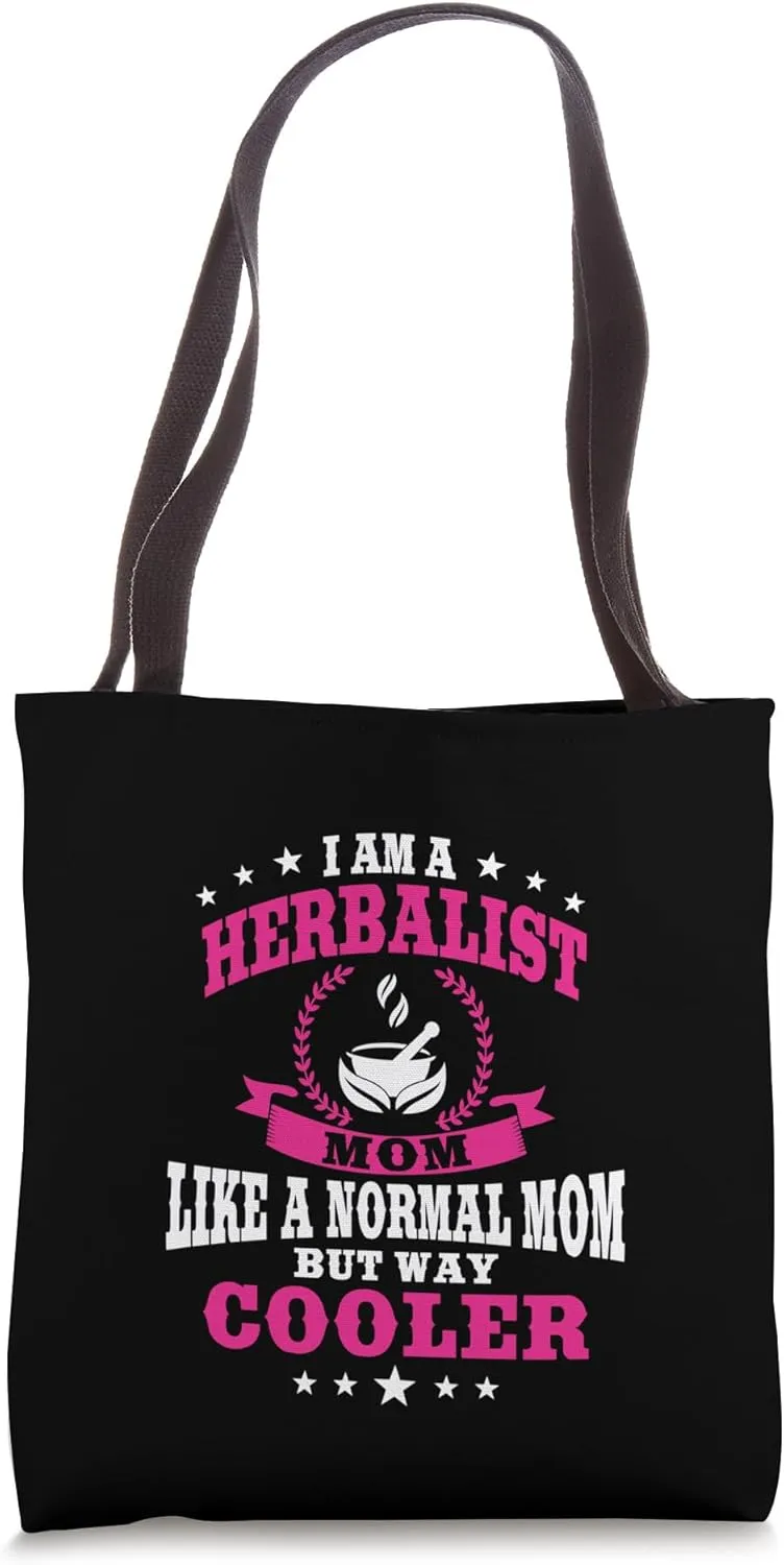 Funny Herbalist Mom Outfit Love Herb For Mother's Day Tote Bag
