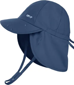 FURTALK Baby Sun Hat with Neck Flap UPF 50  Adjustable Baby Boys Girls Summer Beach Hat for Traveling Swim Hat