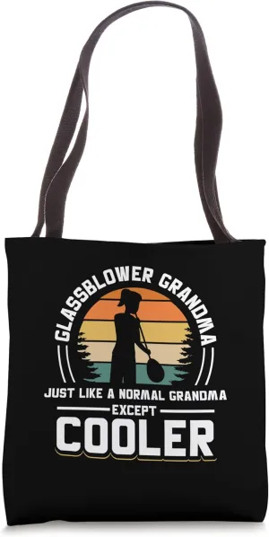 Glassblower Grandma Glassblowing Grandmother Retro Women Tote Bag