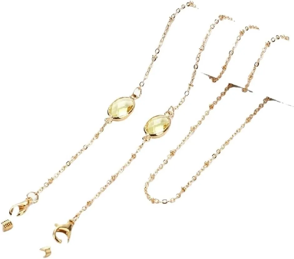 Glasses Chain Pearl Women's Watch Strap Hanging Metal Neck Rope