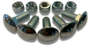 GM Front & Rear Chrome Bumper | Bolt & Nut Kit, Stainless Steel (5/16-18 x 7/8") FITS: General Motors | Chevrolet | Buick | Oldsmobile | Pontiac | Cadillac | GMC