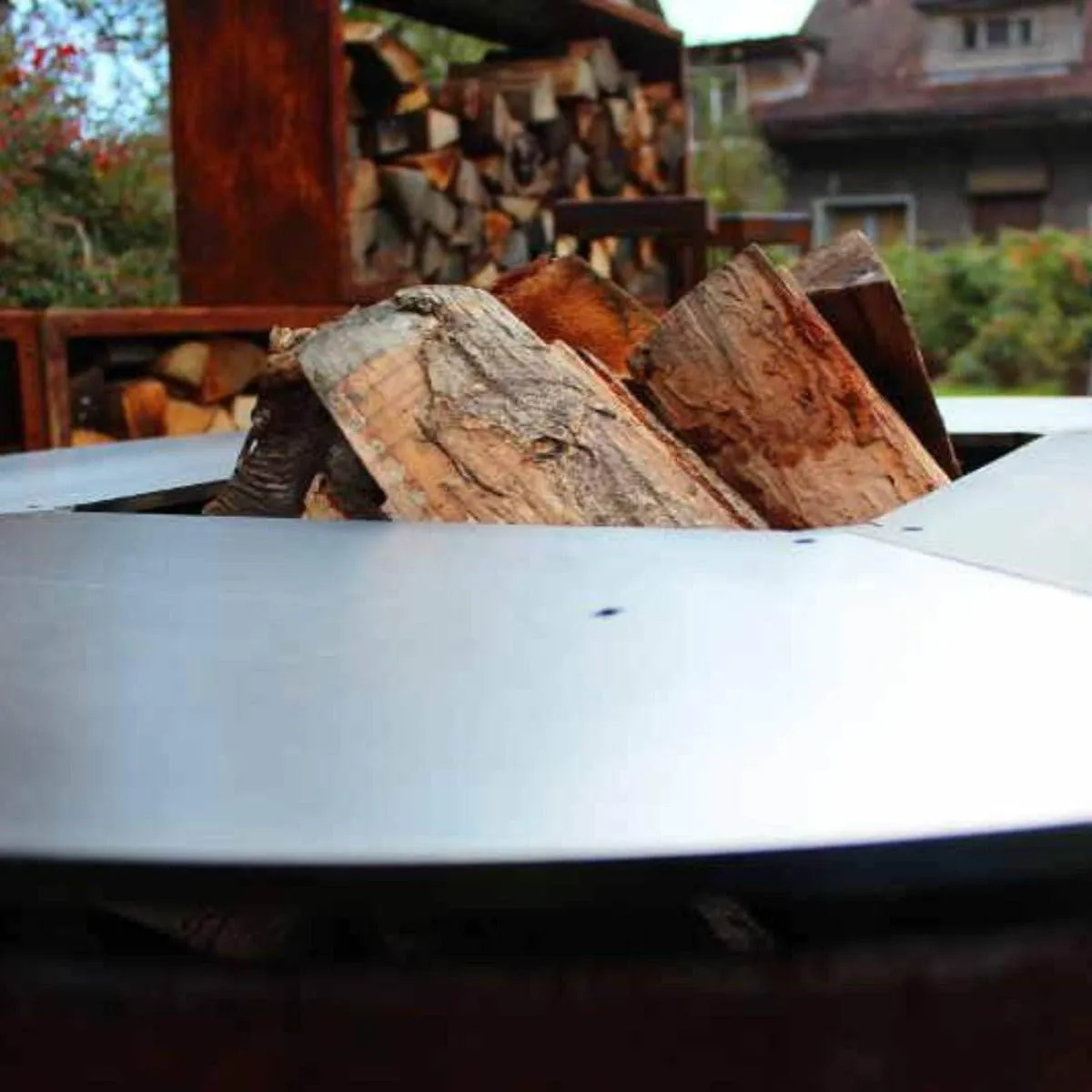 Goanna Fire Pit 100cm & Ringgrill BBQ
