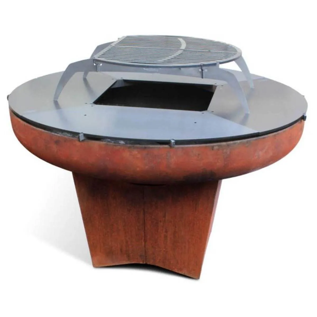 Goanna Fire Pit 100cm   Ringgrill BBQ & Barramundi Complete Kit