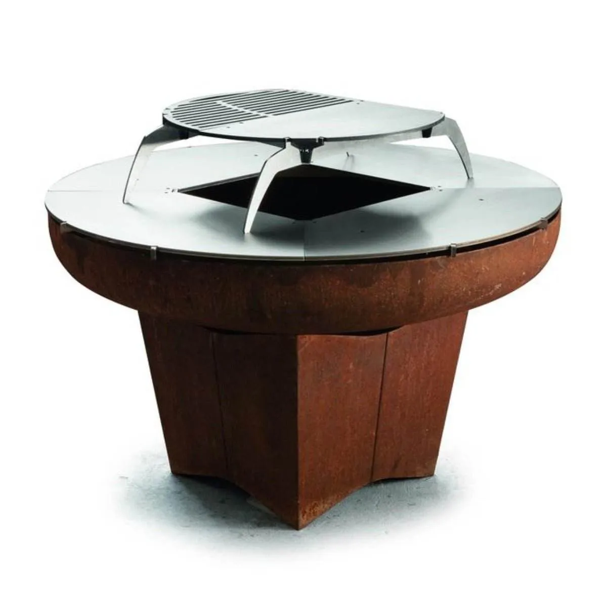 Goanna Fire Pit 100cm   Ringgrill BBQ & Barramundi Complete Kit