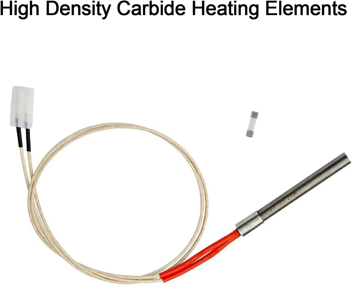 Grill Replacement Parts Kit-Auger Motor, Grill Induction Fan, Fire Burn Pot and Hot Rod Ignitor for Traeger Pit Boss Camp Chef Wood Pellet Grills,with Screws and Fuse