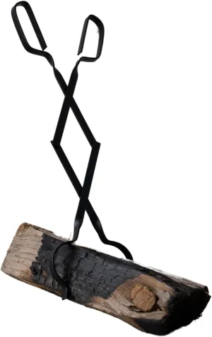 Grizzly Grabber Rust-Resistant Fire Tongs from Wander Lost - Heavy Duty - Camping and Outdoors Log Grabber - 26" - Rust Resistant finish for indoor and outdoor