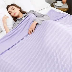Guohaoi Cooling Throw Blanket for Hot Sleepers,Arc-Chill Q-Max >0.5 Cool Fiber,100% Oeko-Tex Certified Lightweight Summer Cool Blanket for Travel/Outdoor Ultra Cold Breathable,50''x70''