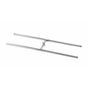 H- Burner Bar. Stainless Steel. Raised Hub | Starting at $120