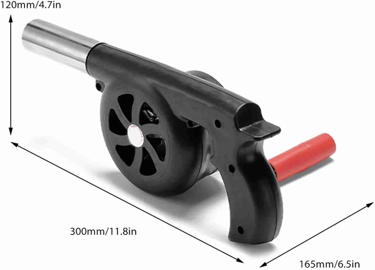 Hand Cranked Blower, Easy Outdoor Fire Starter with High Speed Airflow for Camping, Hiking, and Other Outdoor Activities