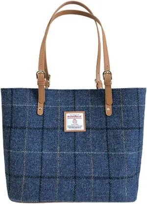 Harris Tweed Large Tote Bag for Women