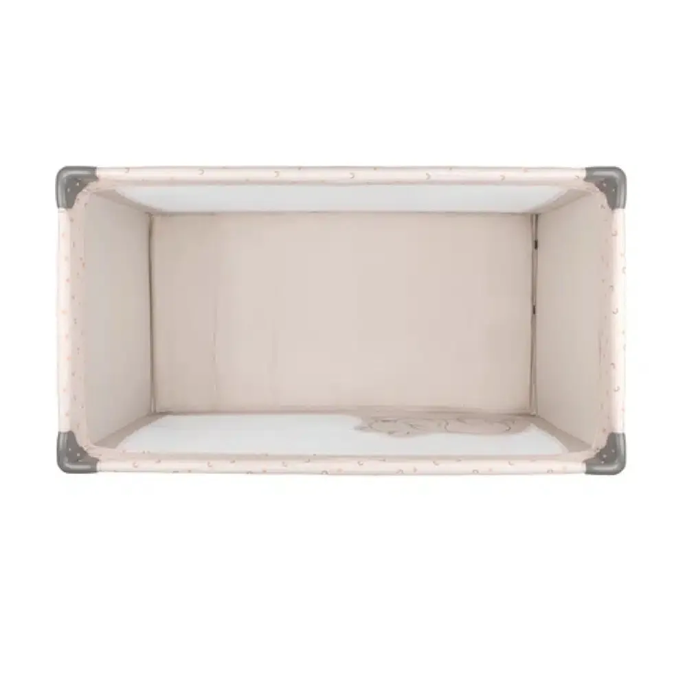 Hauck Dream N Play Go Travel Cot – Pooh Rainbow Beige