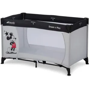 Hauck Dream N Play Travel Cot - Disney Mickey Stars