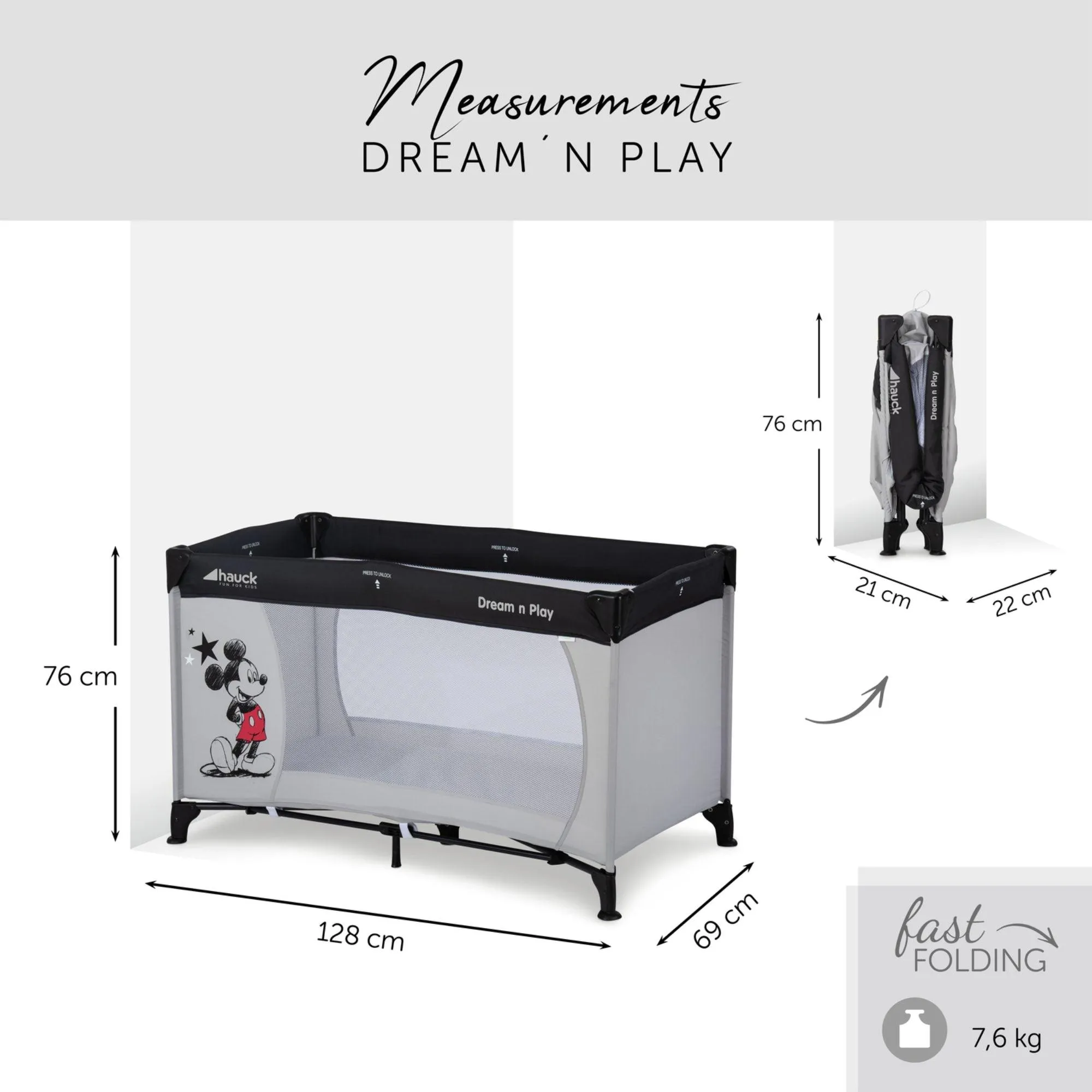 Hauck Dream n Play Travel Cot