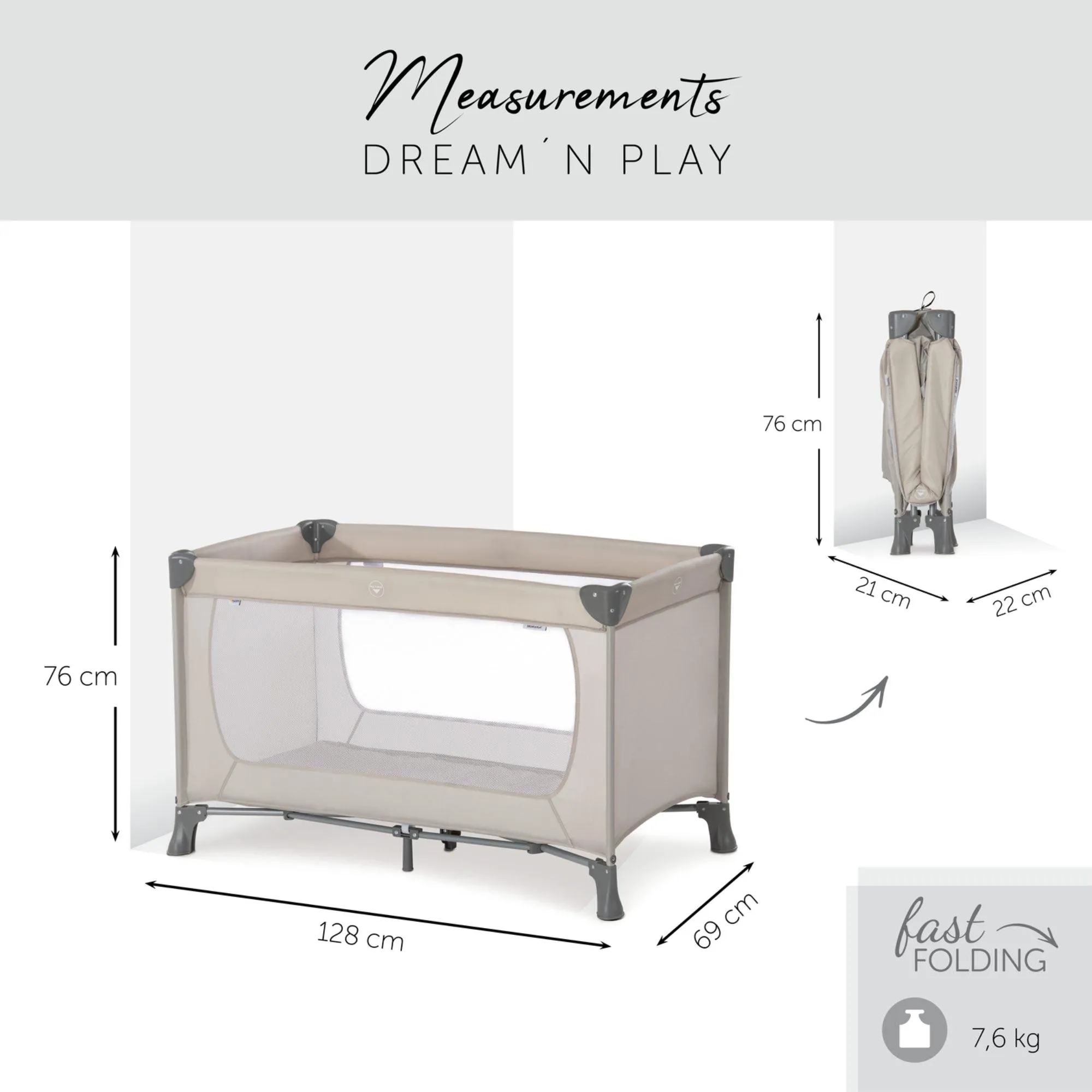 Hauck Dream n Play Travel Cot