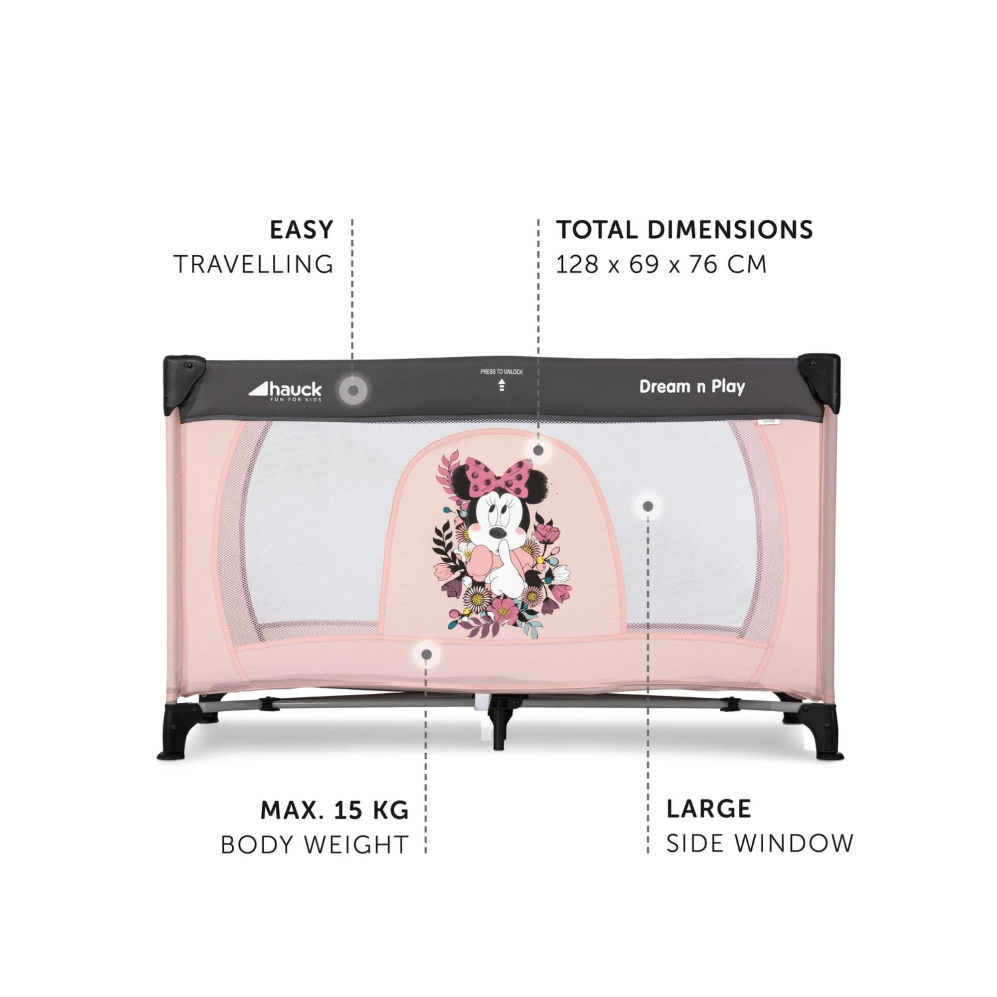 Hauck Dream n Play Travel Cot