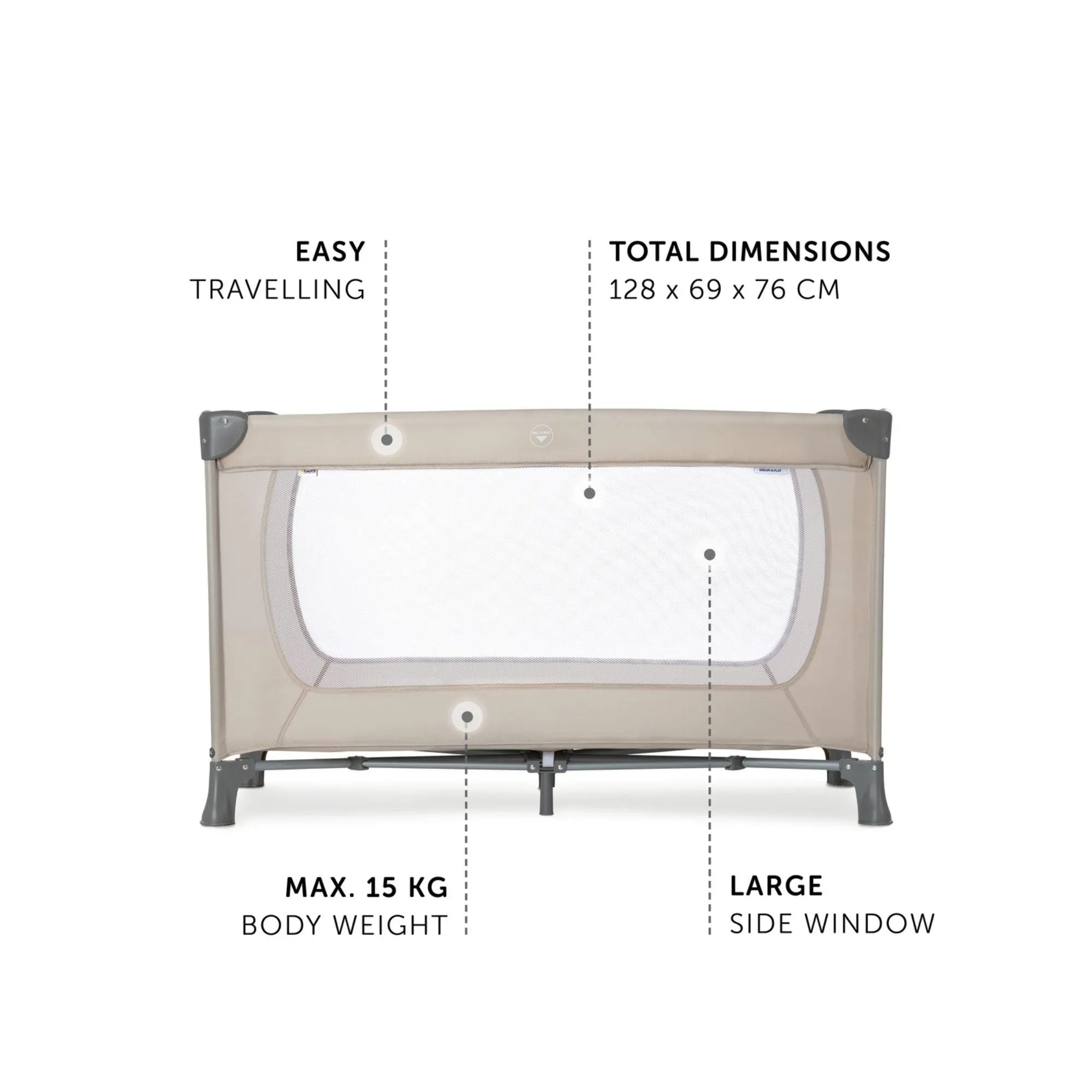 Hauck Dream n Play Travel Cot