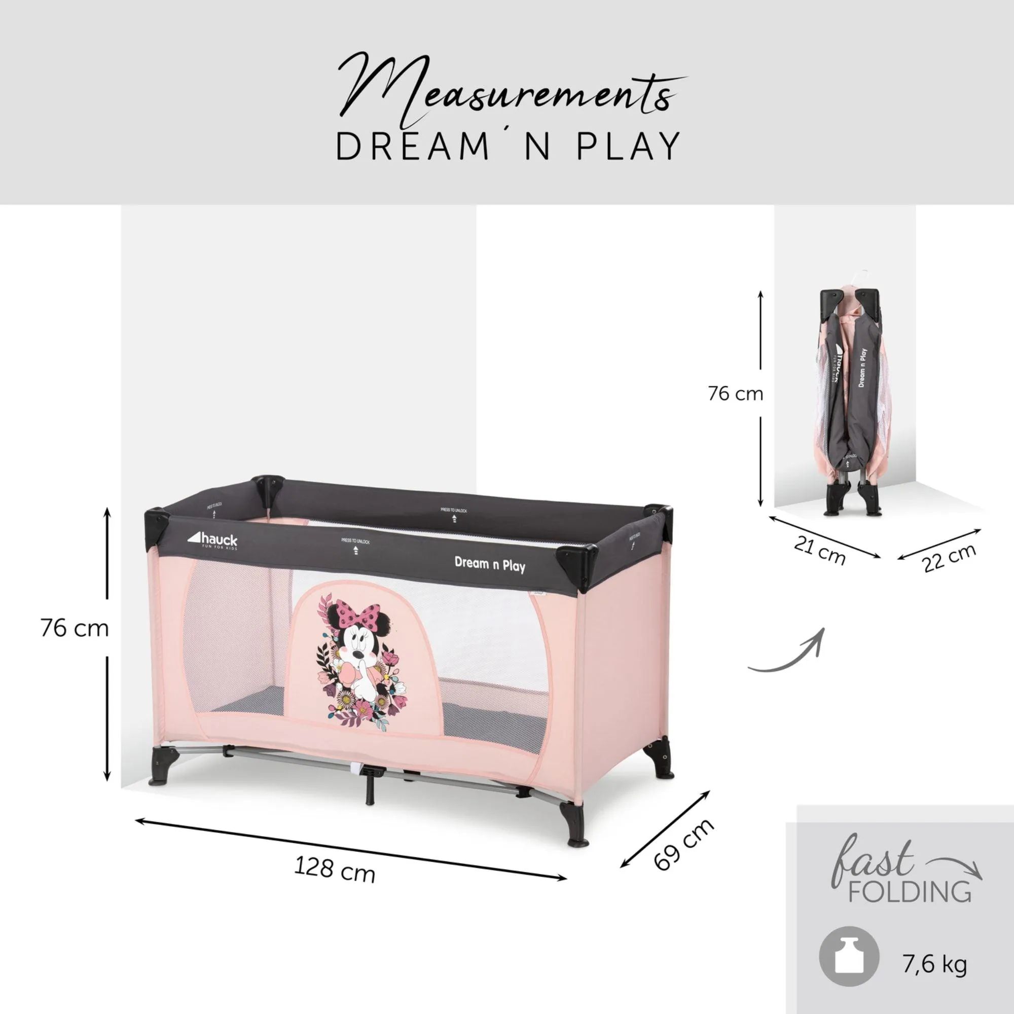 Hauck Dream n Play Travel Cot