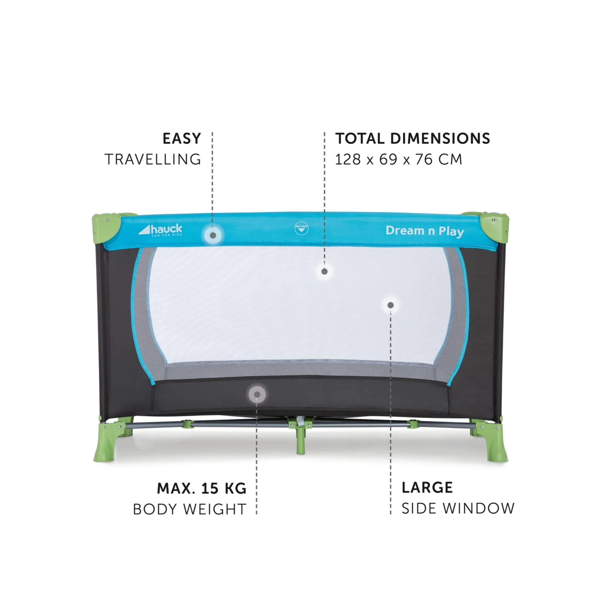 Hauck Dream n Play Travel Cot