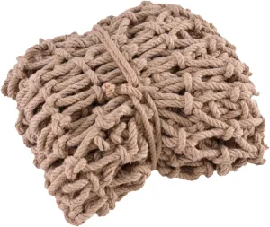 Heavy Duty Climbing Net - 16mm Thick Rope for Playground & Tree House - Child Safety Net, Cargo Net & Hammock - Outdoor Climbing Equipment (5.5m x 1m)