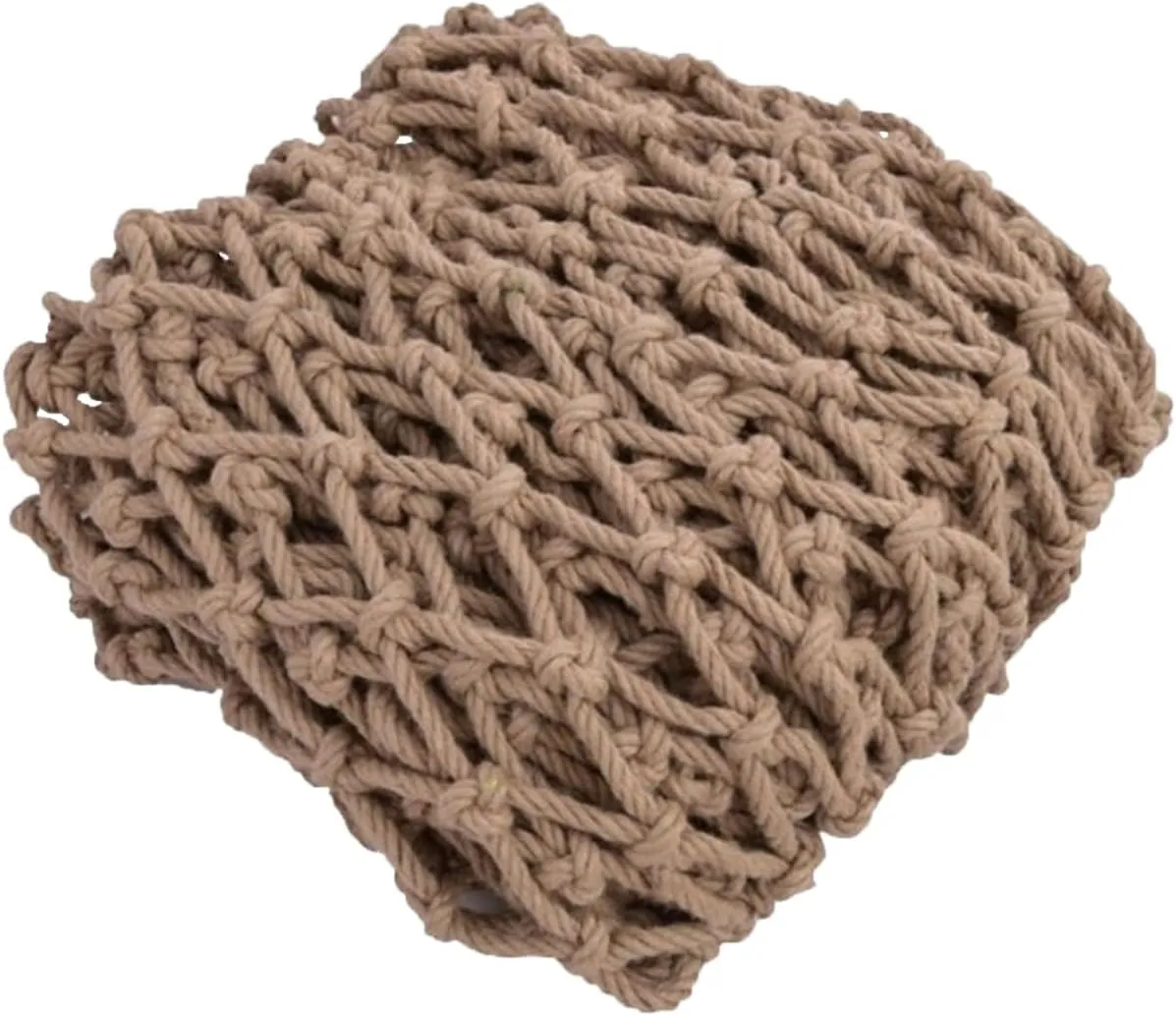 Heavy Duty Climbing Net for, 16mm Thick Rope Net for Playground & Tree House, Safe Outdoor Cargo Net & Hammock, Size 0.5m x 3m, Durable Climbing Equipment