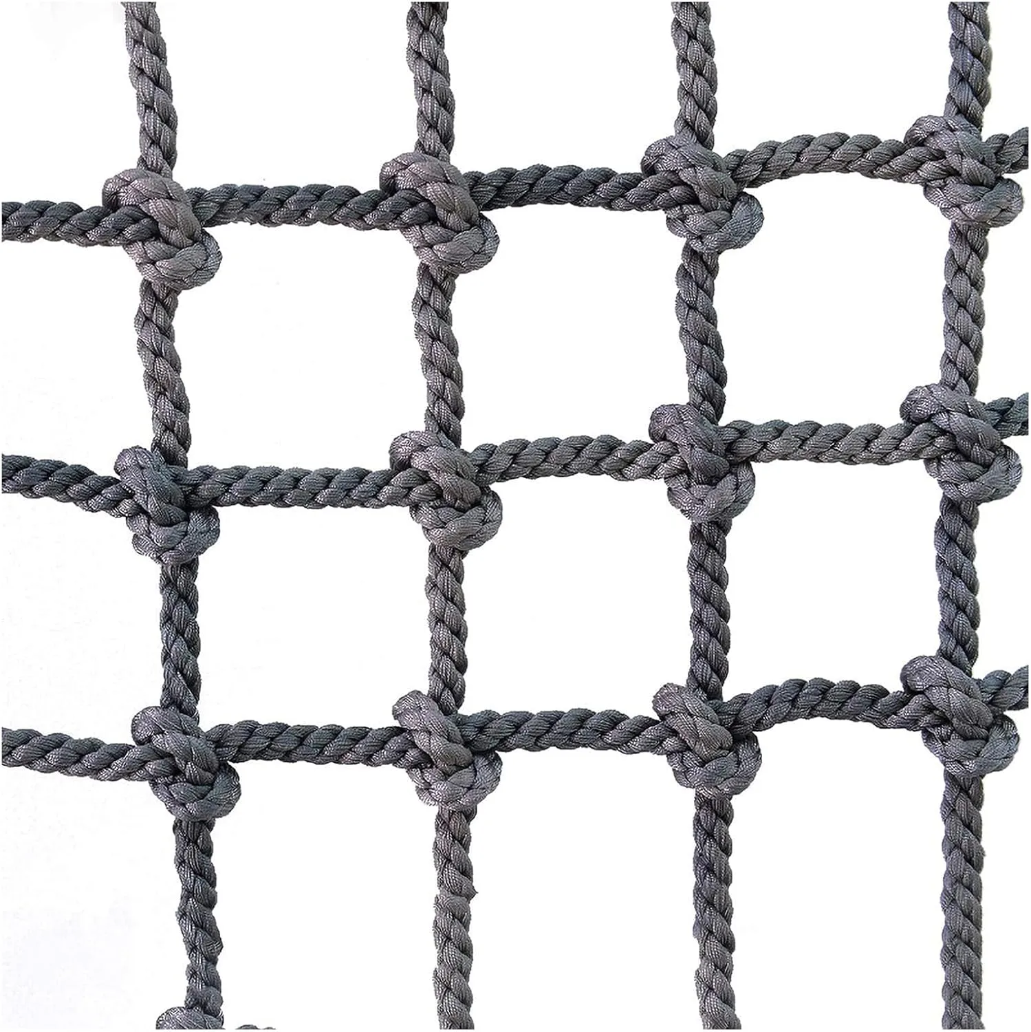 Heavy Duty Climbing Safety Net for Playground,Balcony Stair Railing Safety Protection Net,Rope Ladder,Swingset,for Indoor & Outdoor,Treehouse,Jungle Gyms(Size:6.5x19.7ft)