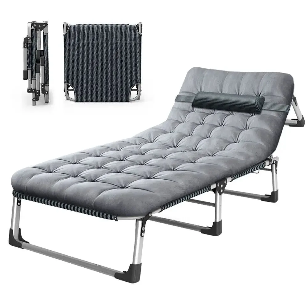 Heavy-Duty Fold Up Cot with Mattress | 400 LBS | 180 kg
