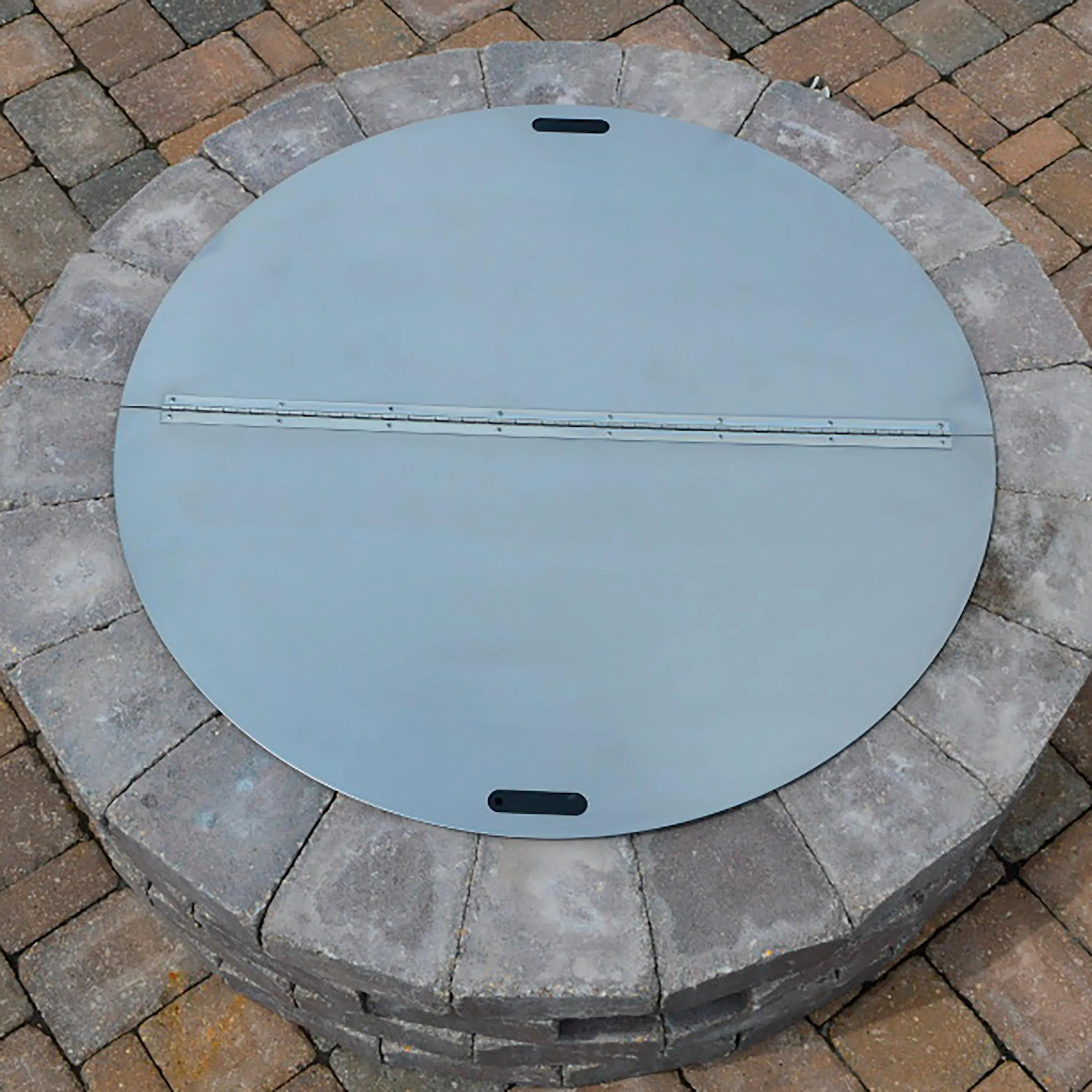 Heavy-Duty Stainless Steel Round Fire Pit Cover