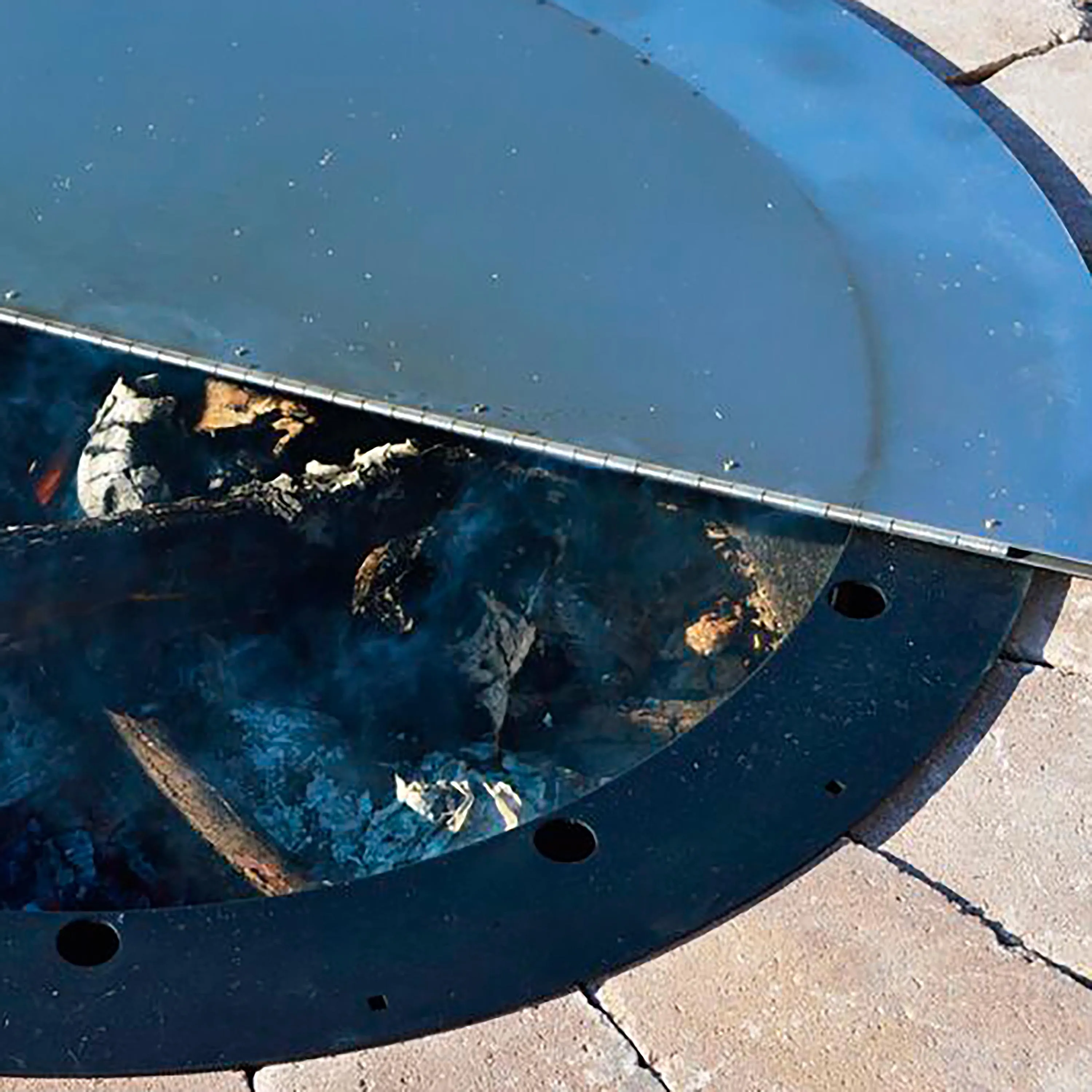 Heavy-Duty Stainless Steel Round Fire Pit Cover