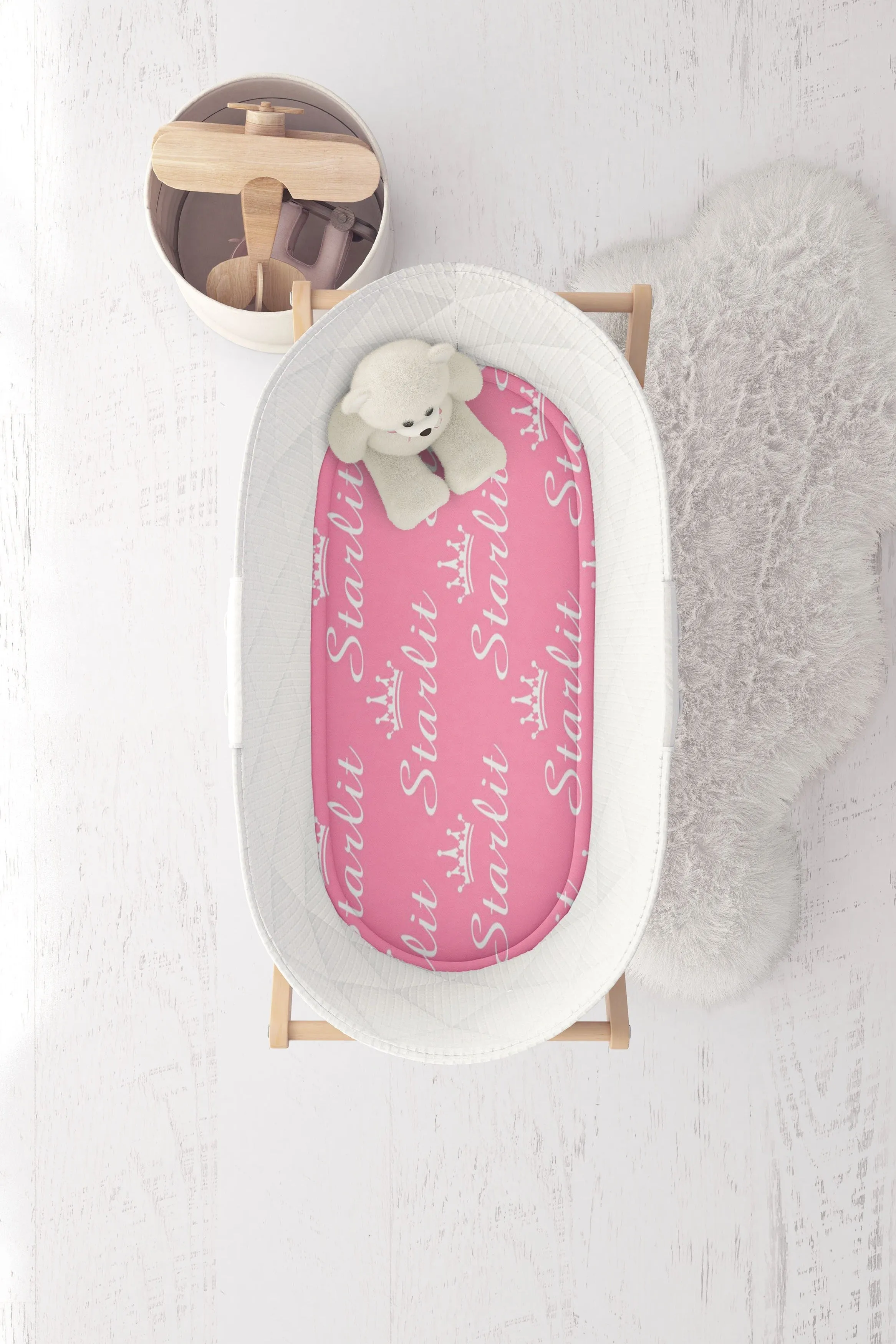Heavy Pink Bassinet