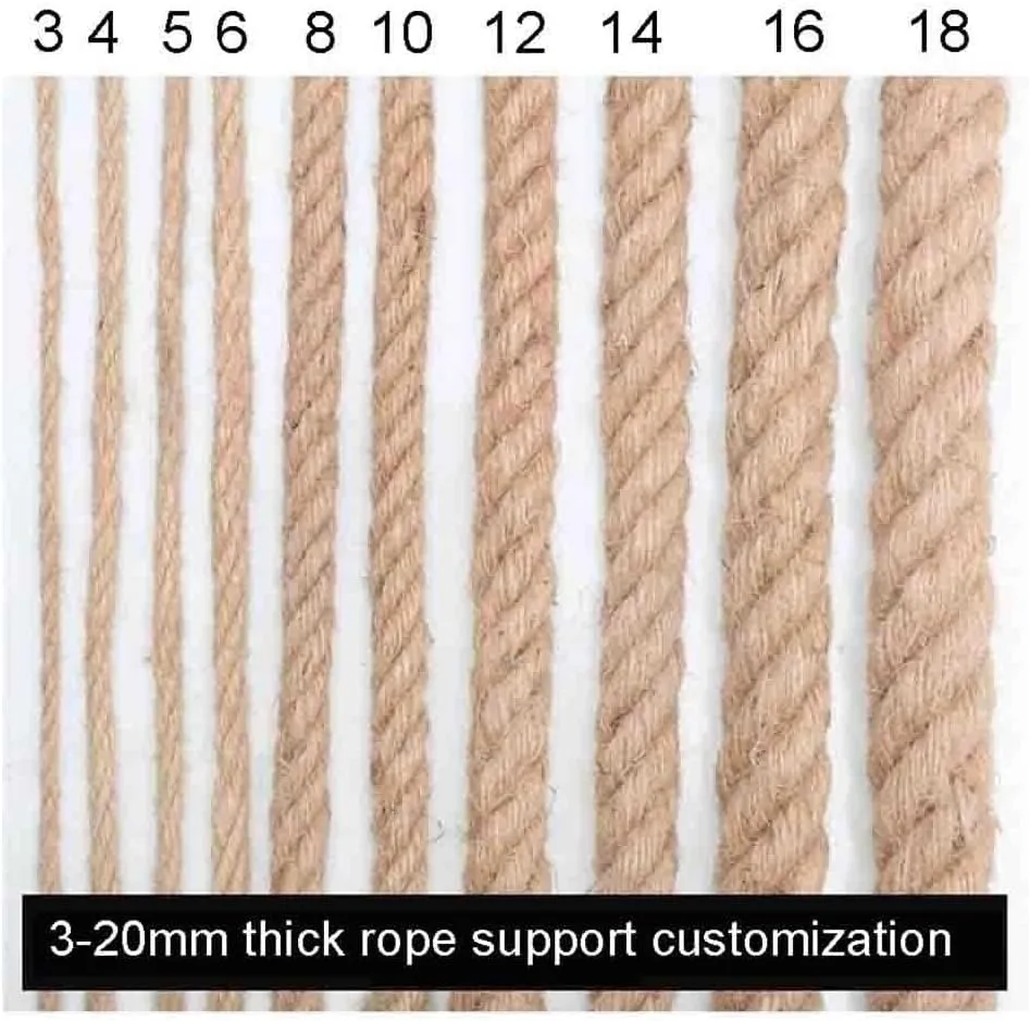 Hemp Rope Net Balcony Stair Barrier Fall Protection Safety Net for Kids 8mm Rope 10cm Mesh Heavy Duty Hanging Network Wall Hanging Craft Decorative Climbing Vine Net(Colour: Yellow,Size:1x1m(3.28x3.28