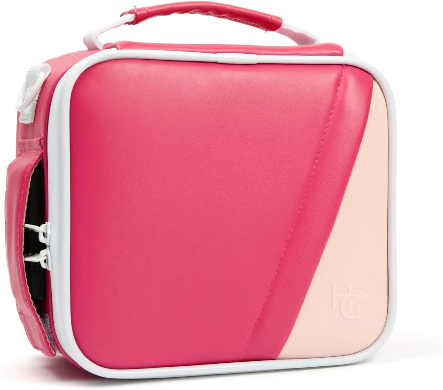 Herb Guard Large Pink Creamsicle Case with Built In Locks
