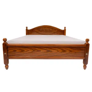 Heritage Rex Queen size 5   6.25 Teakwood cot (TI-REX COT 5 6.25)