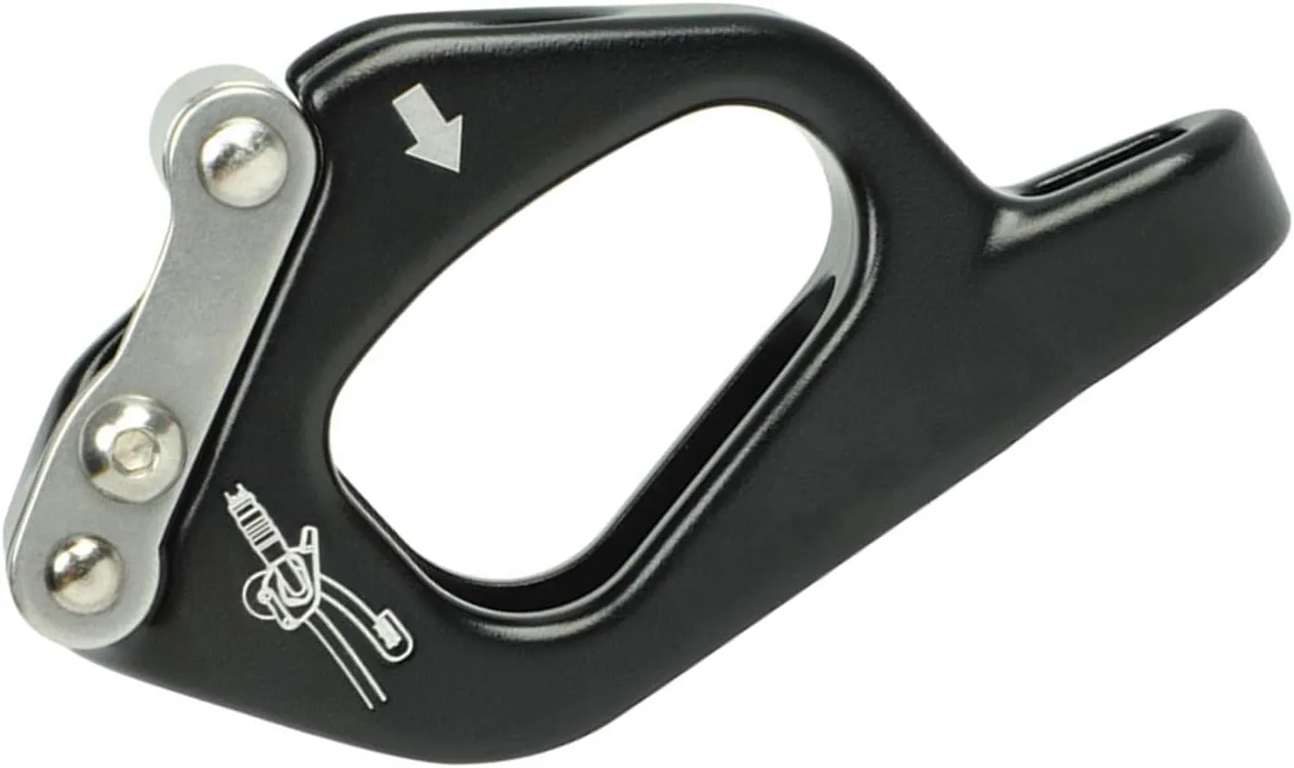 High Strengths Climbing Descender for Mountaineering and Adventure Light Weight Cowstail Positioning Lanyard Adjuster