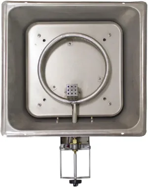 Hiland Burner Fire Pit Burner Replacement DGH and GSF-DGHSS, Fitted, Stainless Steel