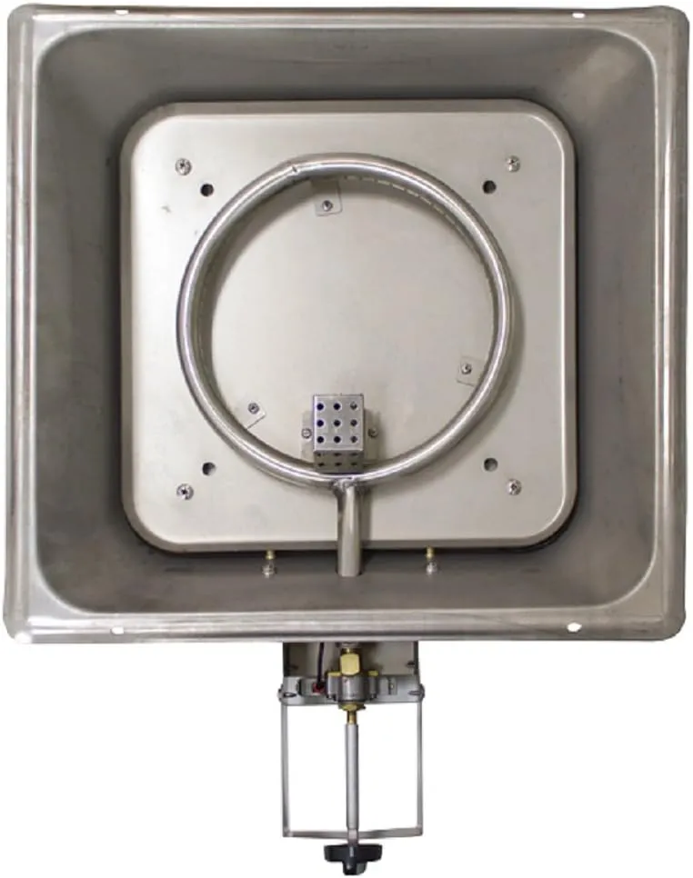 Hiland Burner Fire Pit Burner Replacement DGH and GSF-DGHSS, Fitted, Stainless Steel