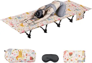 HITORHIKE Camping Cot Compact Folding Cot Bed for Outdoor Backpacking Camping Cot Bed